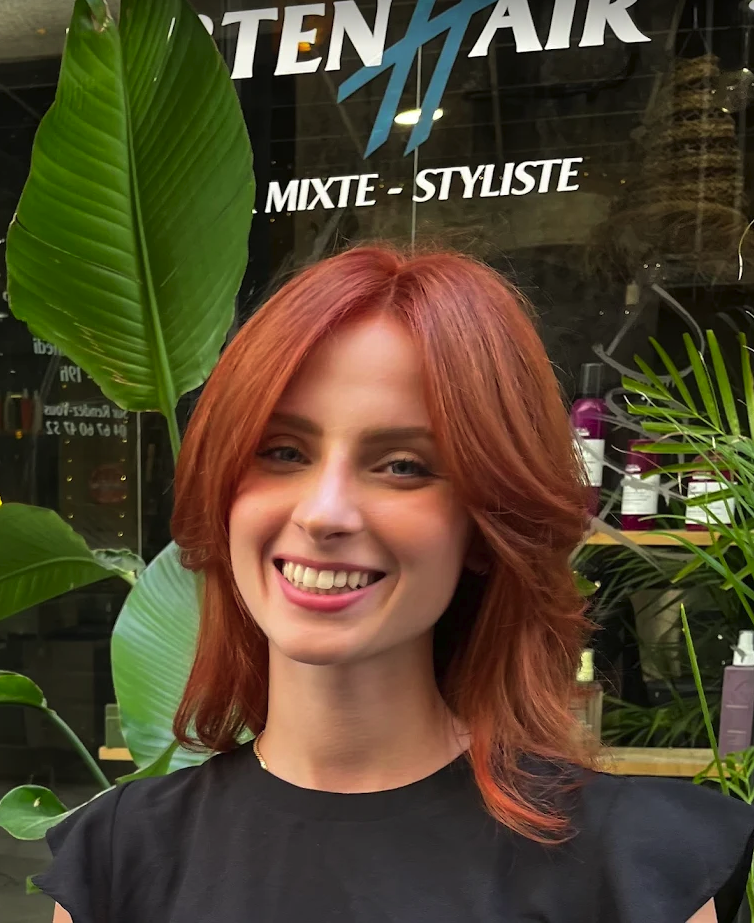 Couleur rousse - Parten'hair Montpellier